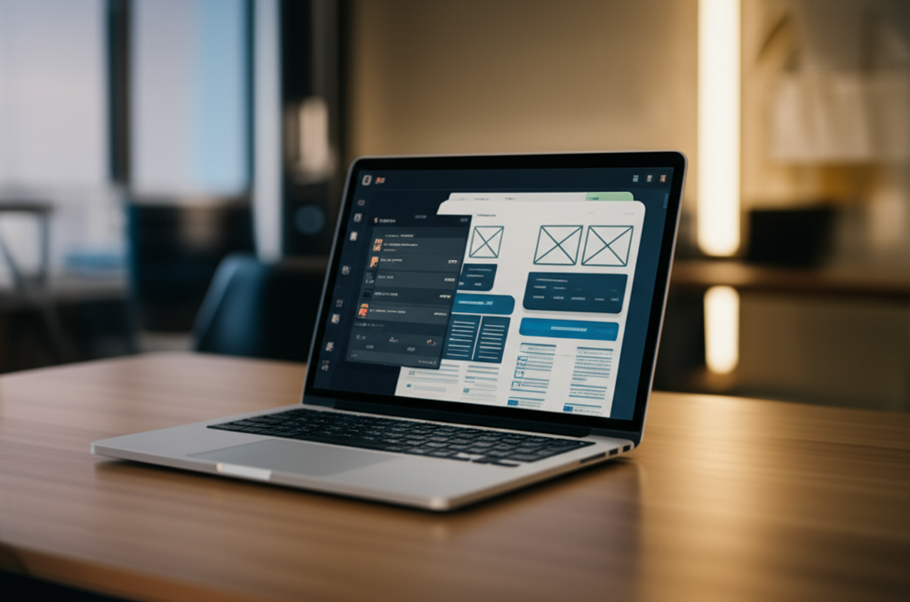 Image showing This image highlights the new generation of AI tools that enable the creation of full-stack applicat...
