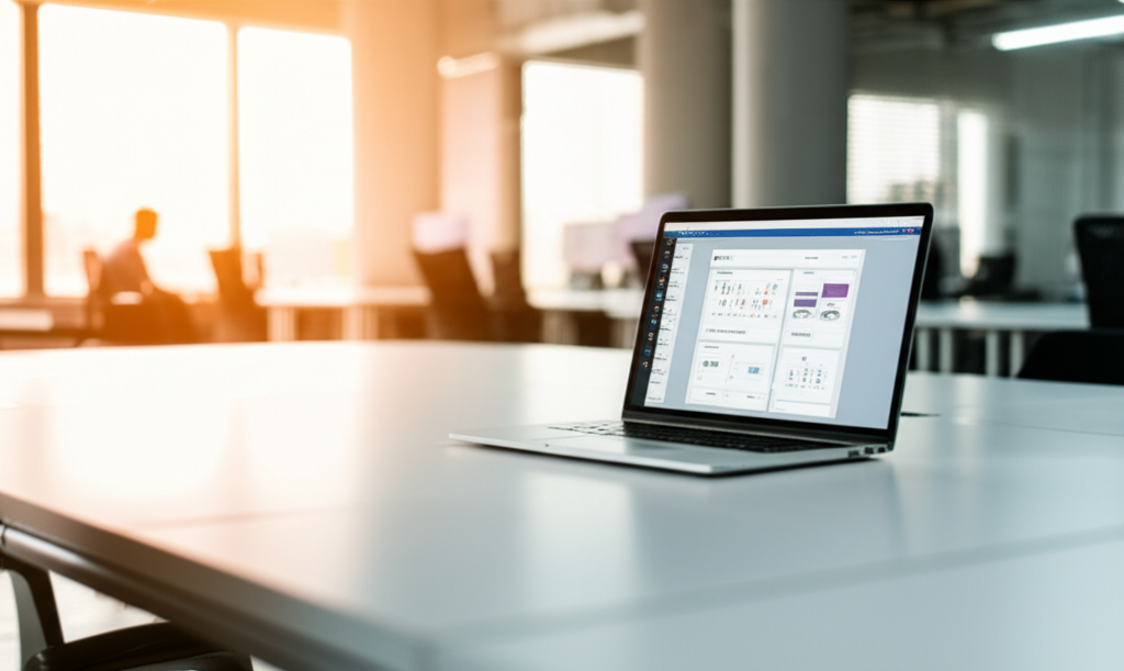 Image showing This image conveys the idea of low-code platforms making software creation accessible and efficient ...