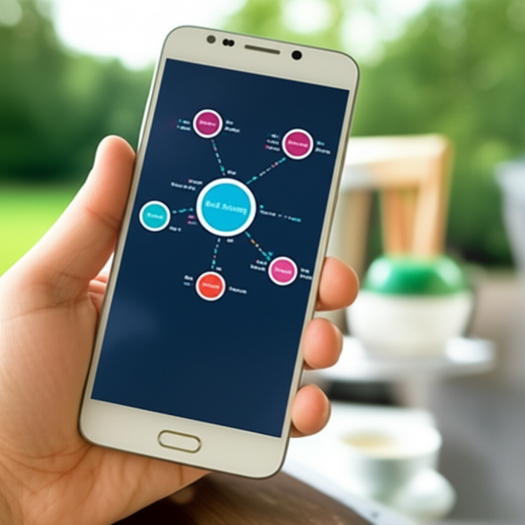 Image showing This image captures the essence of mobile-first brainstorming, emphasizing the convenience of having...