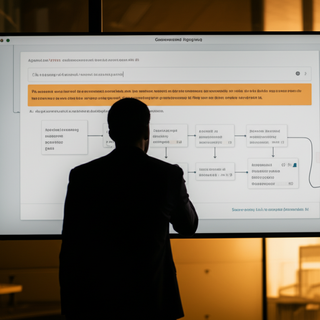 Image showing This image captures the essence of vibe coding and AI-native platforms, depicting a user interacting...