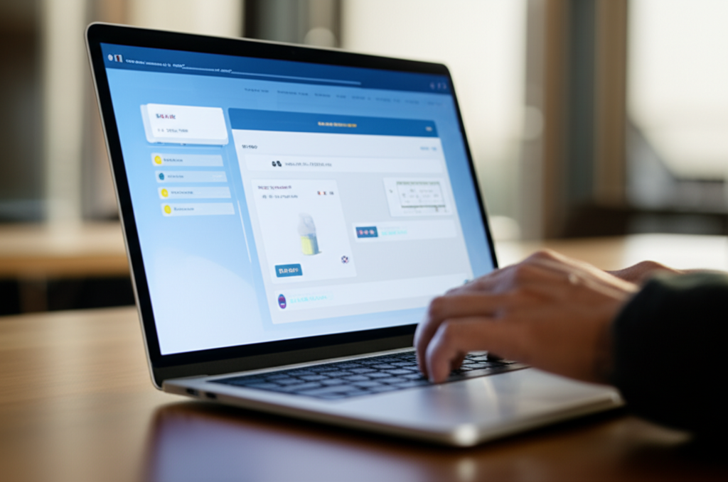 Image showing This image captures the essence of AI-native platforms and vibe coding, showing an intuitive, natura...