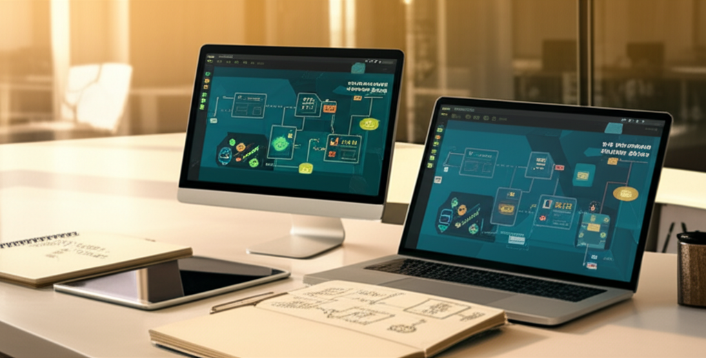 Image showing This image captures the essence of custom AI agents and vibe coding, showing how an advanced AI can ...