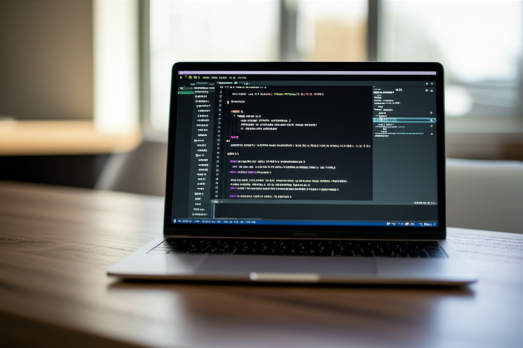 Image showing This image represents the hands-on, code-based method of building an OpenAI chatbot, highlighting th...