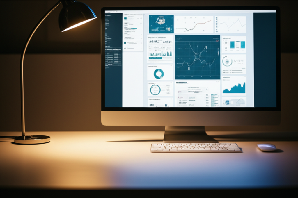Image showing This image captures the essence of the AI-native future of client onboarding, showcasing a sophistic...