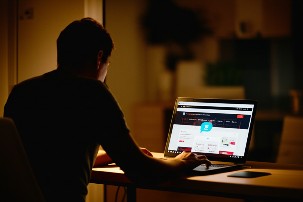 Image showing This image conveys the essential benefit of 24/7 instant support and constant availability offered b...