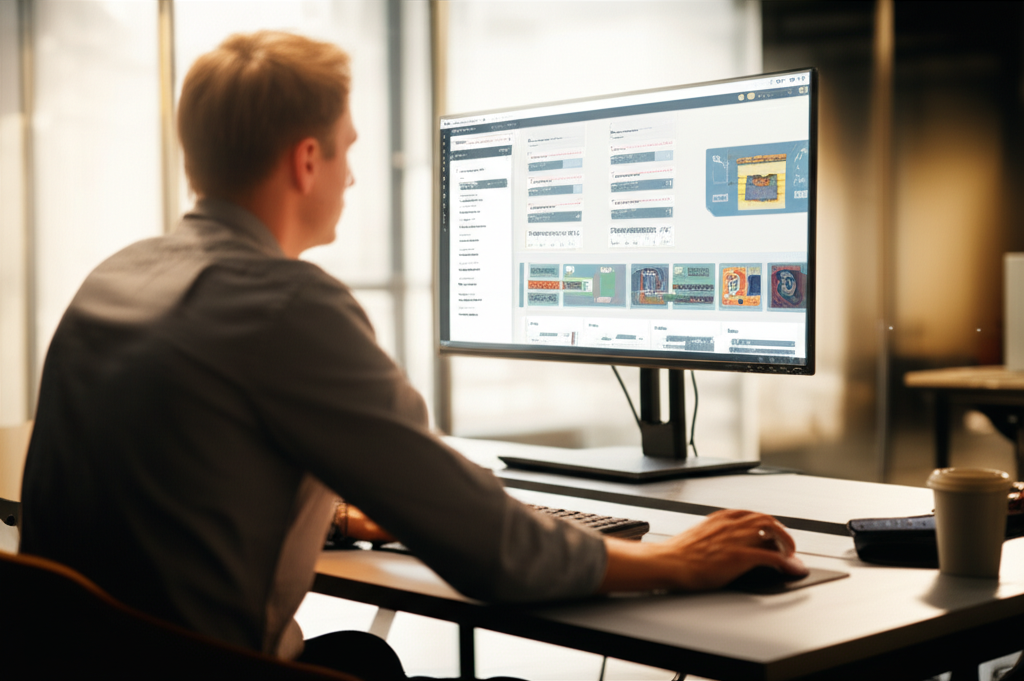 Image showing This image captures the concept of building highly customized, AI-powered literature review trackers...