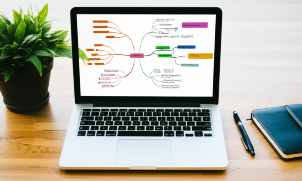Image showing This image captures the essence of visual clarity and the expansive canvas that laptops provide for ...