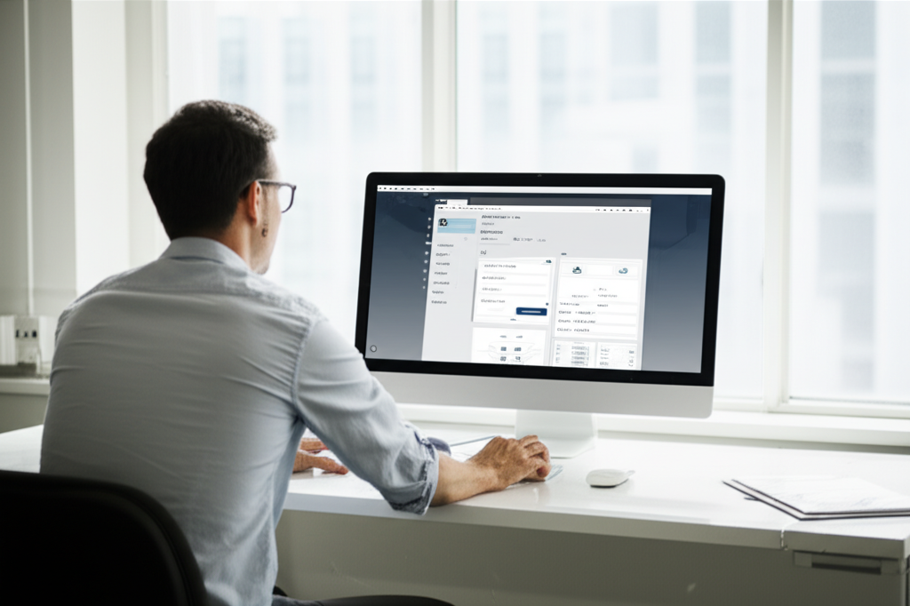 Image showing This image visualizes Davia's unique vibe coding concept, where users define their needs in natural ...