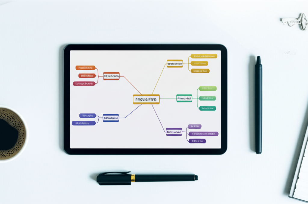 Image showing This image highlights the importance of visual project views like mind maps as mentioned in the arti...