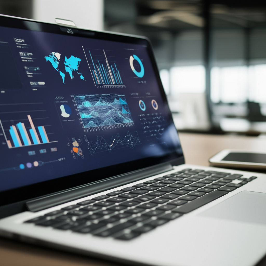 Image showing This prompt focuses on the article's emphasis on real-time analytics and intelligent dashboards, sho...