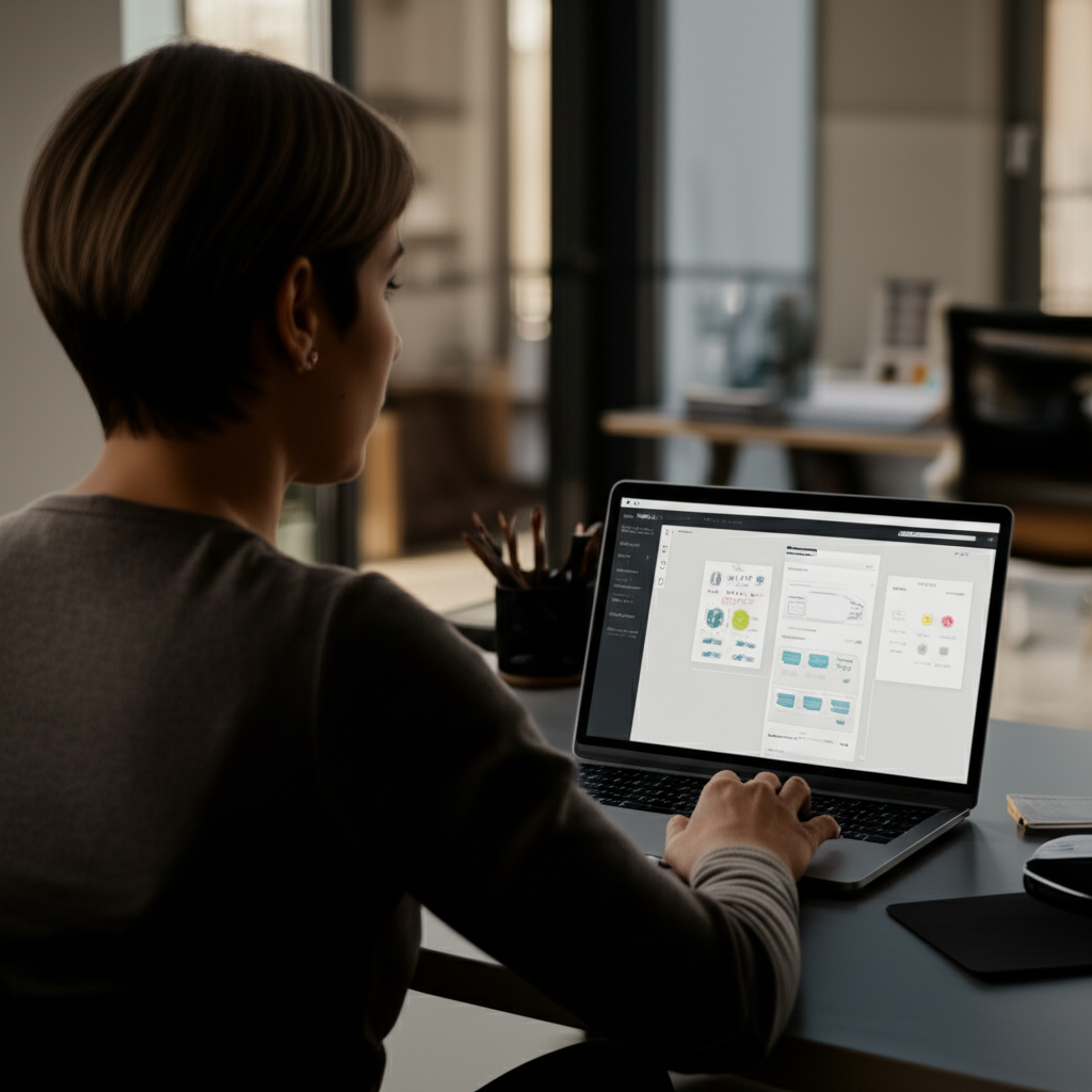 Image showing This image captures the essence of custom AI-powered app builders like Davia, where individuals can ...